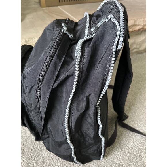 Kipling Hal Expandable Backpack in Black - Picture 5 of 7
